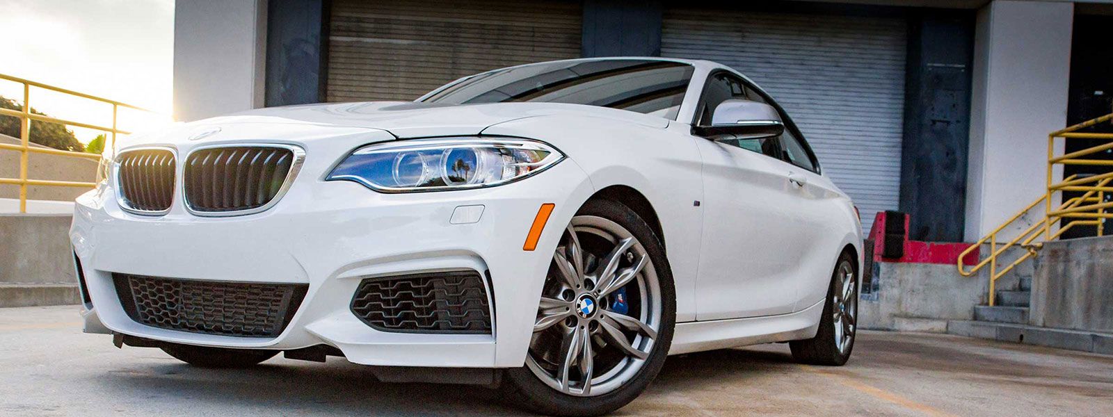 Slider image of BMW car
